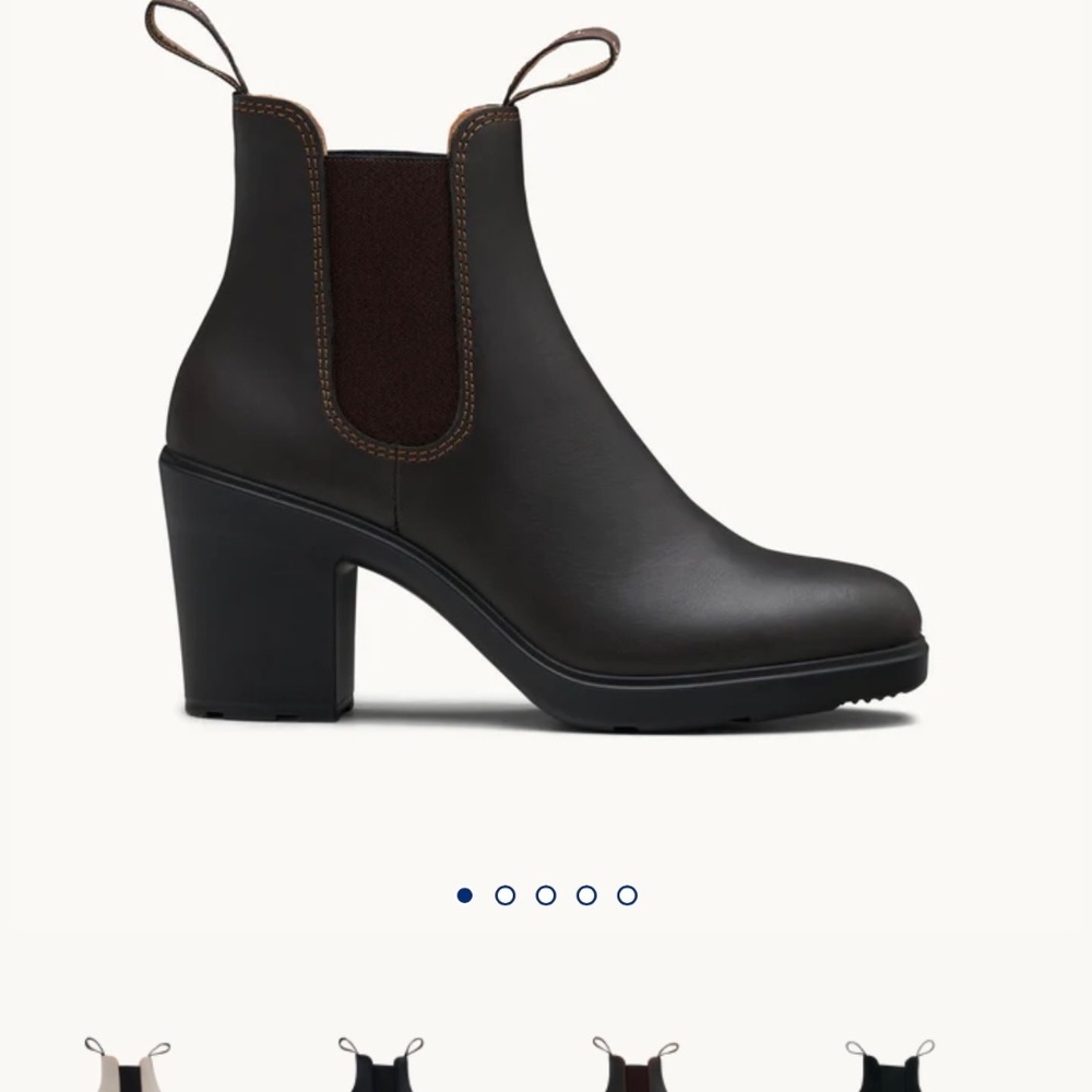 NWOT Blundstone Chelsea Heeled Boots
